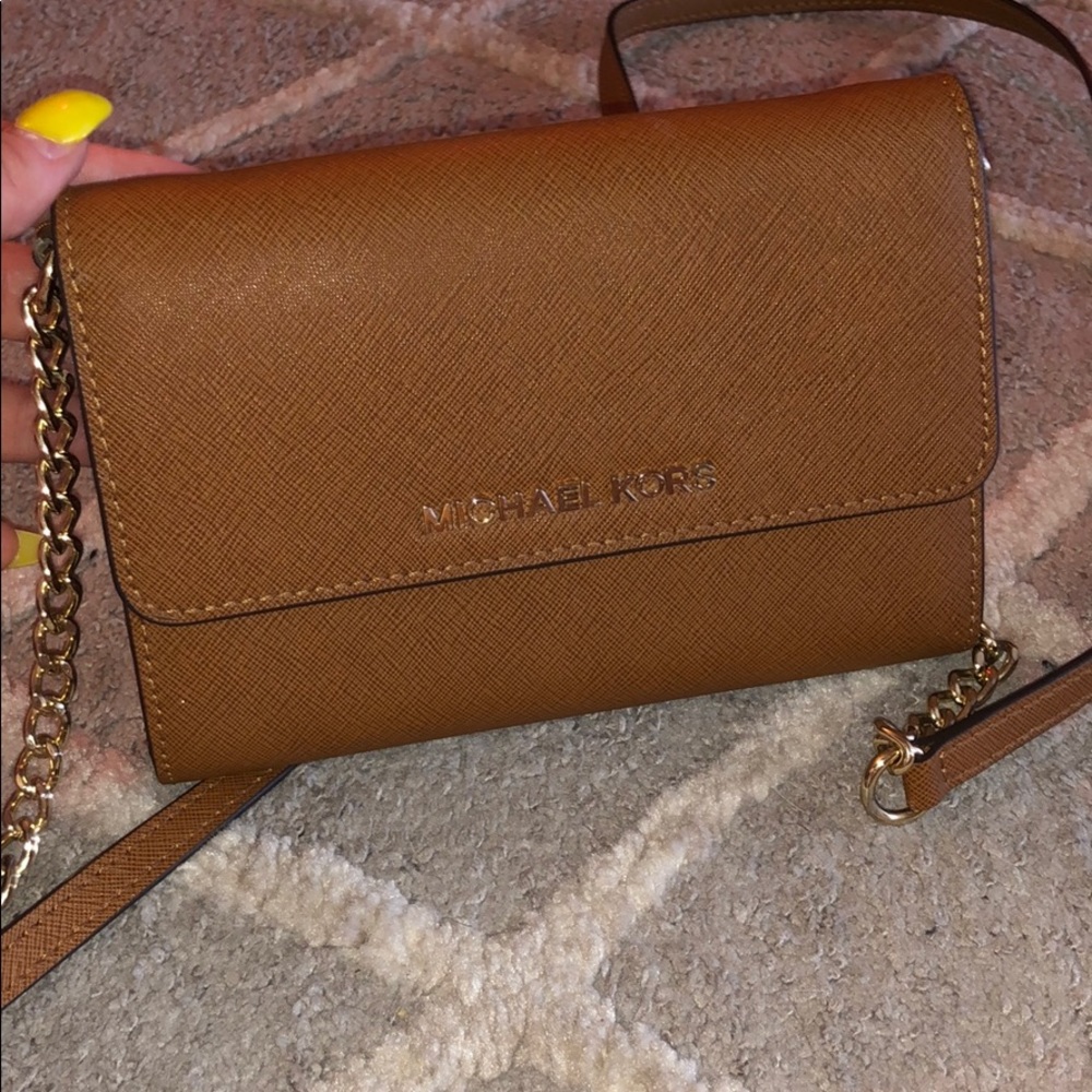 Micheal Kors over the shoulder wallet/small purse